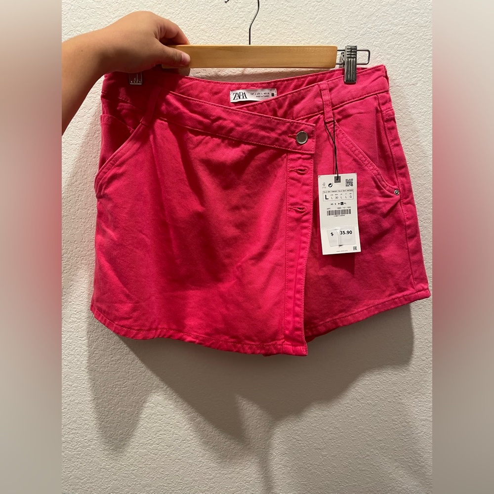 Zara Hot Pink Skort
